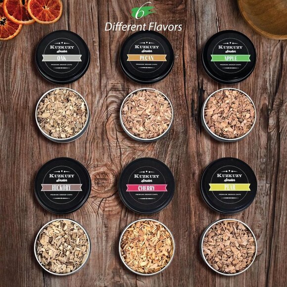 Cocktail Smoker Kit with Torch Wood Chimney and 6 Aromas New - Picture 3 of 4